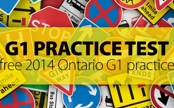 FREE Ontario G1 Practice Test