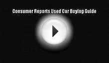 Download Consumer Reports Used Car Buying Guide PDF Free