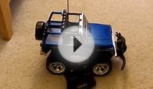 Nikko Jeep Rubicon RC car review and running test