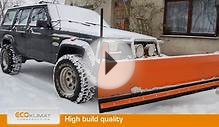 Snow Plow for offroad and SUV car 4x4
